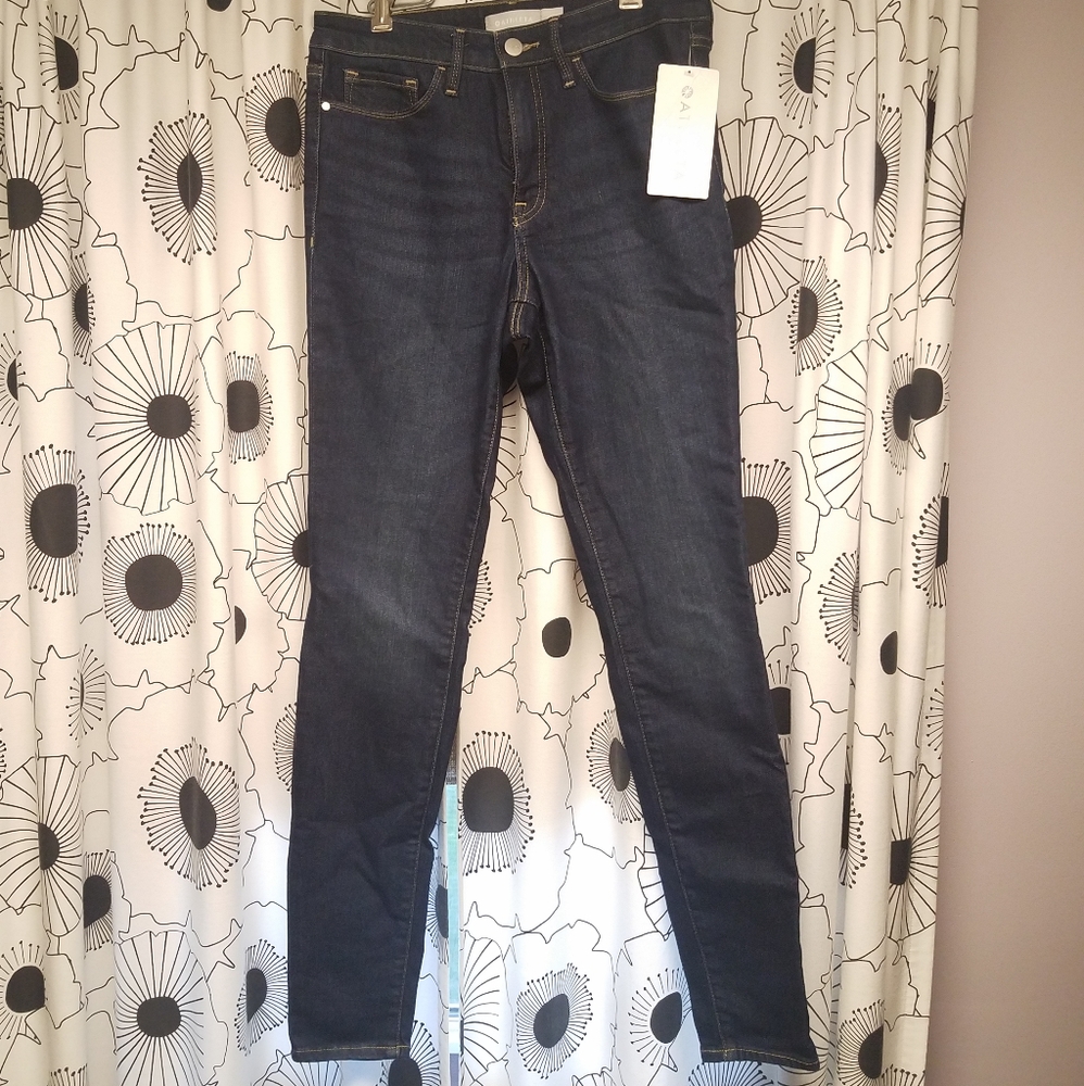 Athleta Sculptek Ultra Skinny Midnight Jean in 8T